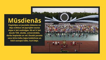 Презентация 'Tautas dejas', 6.