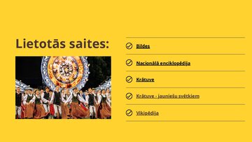 Презентация 'Tautas dejas', 7.