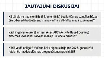 Презентация 'Kļūdas budžeta plānošanā mazajā biznesā un uzņēmuma budžeta uzlabošana', 14.