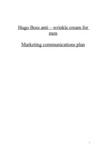 Реферат 'Marketing Communications Plan', 1.