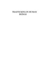 Реферат 'Trafficking in Human Beings', 1.
