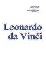 Реферат 'Leonardo da Vinči', 1.