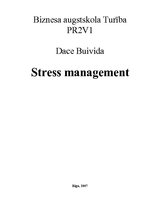 Реферат 'Stress Management', 1.