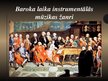 Презентация 'Baroka laika instrumentālās mūzikas žanri', 1.