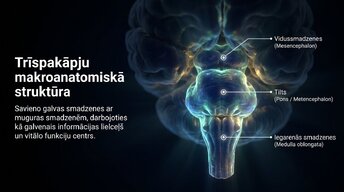 Презентация 'Smadzeņu stumbrs', 2.