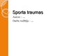 Реферат 'Sporta traumas', 30.