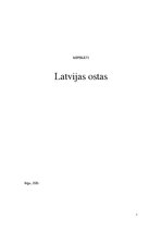 Конспект 'Latvijas ostas', 1.