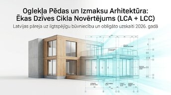 Презентация 'Ēkas dzīves cikla novērtējums (LCA + LCC)', 1.