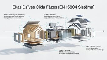 Презентация 'Ēkas dzīves cikla novērtējums (LCA + LCC)', 8.