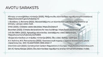 Презентация 'Ēkas dzīves cikla novērtējums (LCA + LCC)', 12.