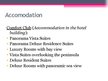 Презентация 'Comparison of Accomodation', 11.