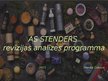 Презентация 'AS STENDERS revīzijas analīzes programma', 1.