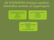 Презентация 'AS STENDERS revīzijas analīzes programma', 8.