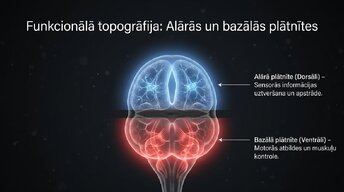 Презентация 'Smadzeņu stumbrs un nervu sistēmas organizācija', 6.