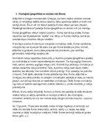 Эссе 'Ekoloģiski ģeogrāfiskā un etniskā vide Romā.', 1.