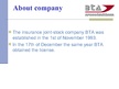 Презентация 'The Insurance Company "BTA"', 2.