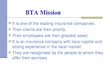 Презентация 'The Insurance Company "BTA"', 8.