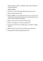 Конспект 'Dzimumu līdztiesība Eiropas Savienības tiesību sistēmā: teorija, prakse un nākot', 7.