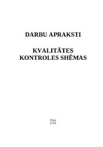Образец документа 'Darbu apraksti, kvalitātes kontroles shēmas', 1.