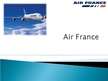 Презентация 'Air France', 1.