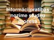 Презентация 'Informācijpratības nozīme studiju procesā', 1.