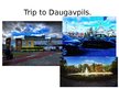 Презентация 'Trip to Daugavpils', 1.