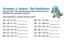 Образец документа 'Matemātika ar Pokémon varoņiem', 2.
