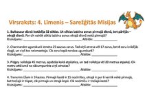 Образец документа 'Matemātika ar Pokémon varoņiem', 5.