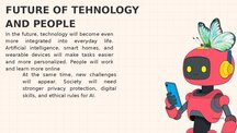 Презентация 'Technology Interaction with People and Nature', 6.