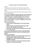 Конспект 'Eksports, imports un tirdzniecības bilance', 1.