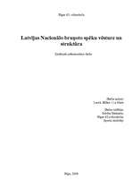 Реферат 'Latvijas Nacionālo bruņoto spēku vēsture un struktūra', 1.
