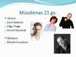 Презентация 'Atpazīstamākie mākslinieki Latvijā no 20.gs. 20.-30.gadiem līdz mūsdienām', 5.