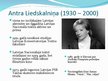 Презентация 'Atpazīstamākie mākslinieki Latvijā no 20.gs. 20.-30.gadiem līdz mūsdienām', 9.