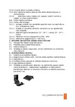 Образец документа 'Darba aizsardzības instrukcija darbam ar datoru', 3.