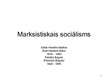 Презентация 'Marksistiskais sociālisms', 1.