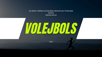 Презентация 'Volejbols', 1.