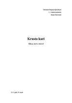Конспект 'Krusta kari', 1.
