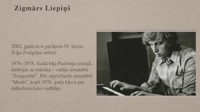 Презентация 'Zigmārs Liepiņš. Lāčplēsis', 3.