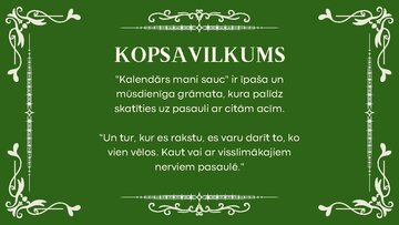 Презентация '"Kalendārs mani sauc" Andris Kalnozols', 8.