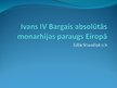Презентация 'Ivans IV Bargais', 1.