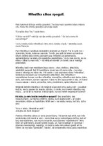 Эссе 'Mīlestība sākas spogulī', 1.