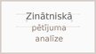 Презентация 'Zinātniskā pētījuma Burnout among nursing students: predictors and association w', 1.