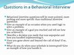 Презентация 'The Behavioral Interview', 5.
