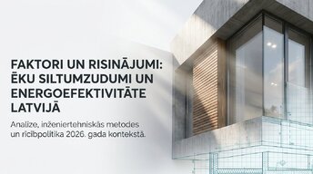 Презентация 'Faktori un risinājumi: ēku siltumzudumi un energoefektivitāte', 1.