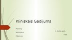 Презентация 'Klīniskais gadījums pediatrija', 1.