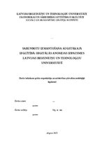 Дипломная 'Sarunbotu izmantošana augstākajā izglītībā: digitālās anomijas izpausmes Latvija', 1.