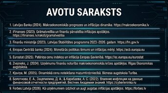 Презентация 'Inflācija un tās ietekme uz biznesu', 14.