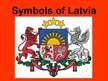 Презентация 'Symbols of Latvia', 1.