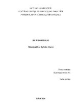 Конспект 'Ideju portfolio kustību mākslā', 1.