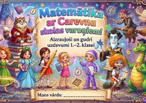 Презентация 'Matemātika ar Carevnu skolas varoņiem', 1.